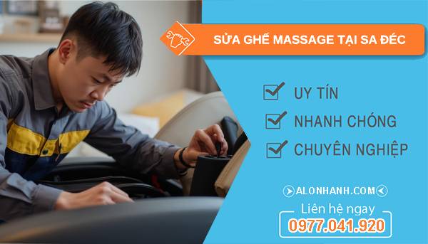thợ sửa ghế massage tại sa đéc