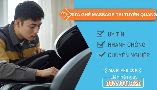 thợ sửa ghế massage tại tuyên quang