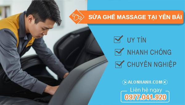 thợ sửa ghế massage tại yên bái uy tín