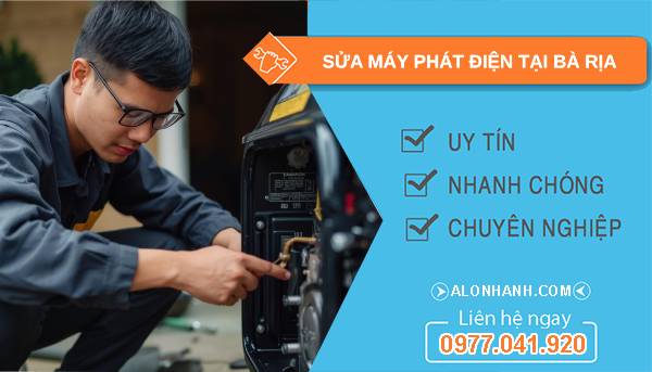 thợ sửa máy phát điện tại bà rịa uy tín