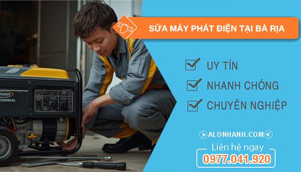 thợ sửa máy phát điện tại bà rịa