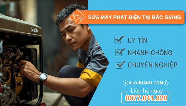 thợ sửa máy phát điện tại bắc giang uy tín