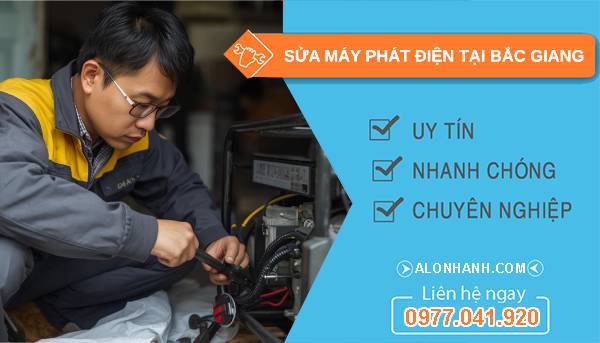thợ sửa máy phát điện tại bắc giang