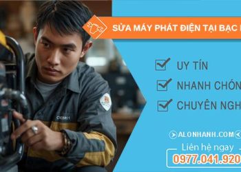thợ sửa máy phát điện tại bạc liêu