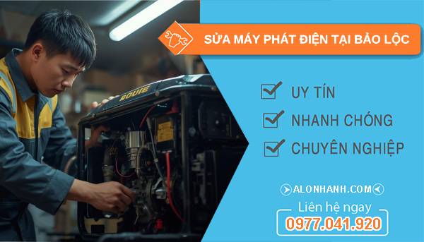 thợ sửa máy phát điện tại bảo lộc uy tín