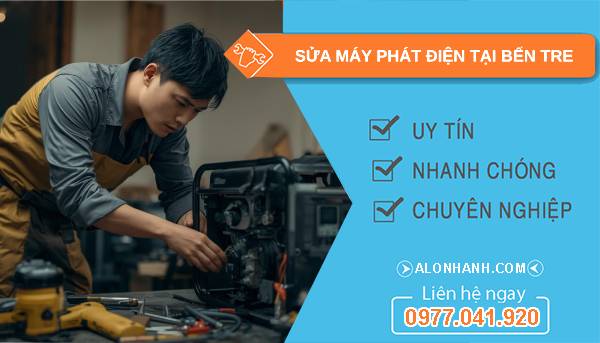 thợ sửa máy phát điện tại bến tre uy tín