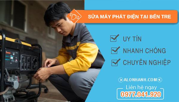 thợ sửa máy phát điện tại bến tre
