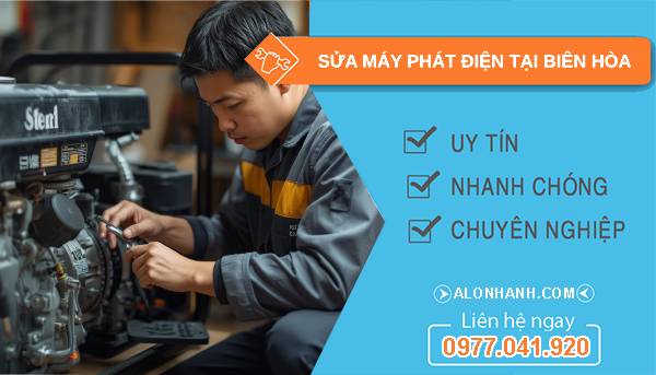 thợ sửa máy phát điện tại biên hòa uy tín