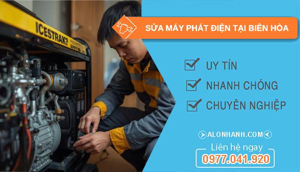 thợ sửa máy phát điện tại biên hòa