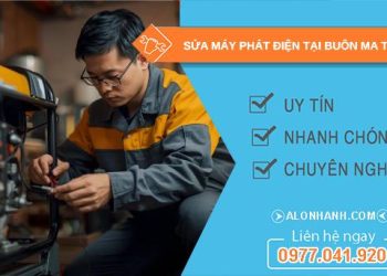 thợ sửa máy phát điện tại buôn ma thuột