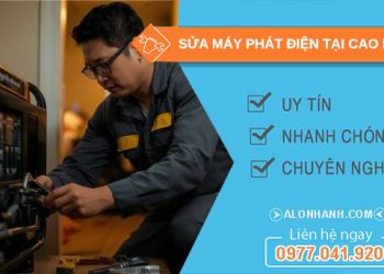 thợ sửa máy phát điện tại cao lãnh