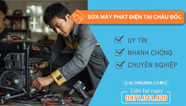 thợ sửa máy phát điện tại châu đốc giá rẻ