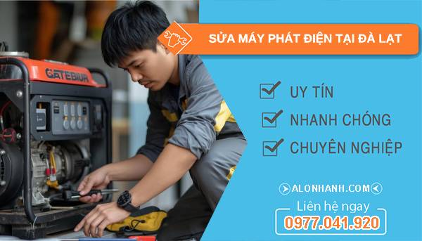 thợ sửa máy phát điện tại đà lạt uy tín