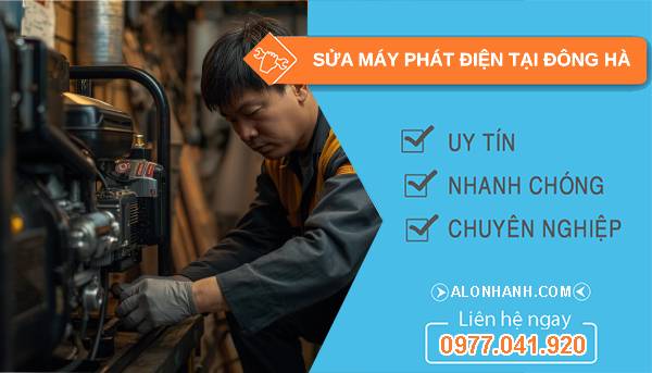 thợ sửa máy phát điện tại đông hà giá rẻ