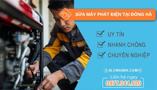 thợ sửa máy phát điện tại đông hà