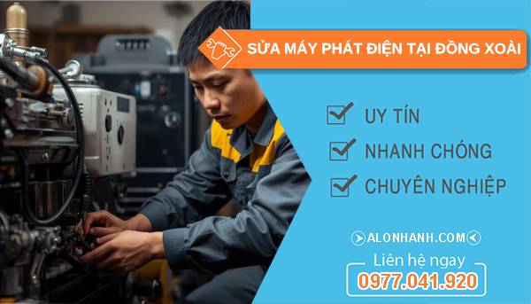 thợ sửa máy phát điện tại đồng xoài uy tín
