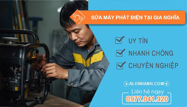 thợ sửa máy phát điện tại gia nghĩa giá rẻ
