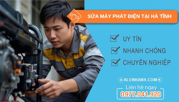 thợ sửa máy phát điện tại hà tĩnh giá rẻ