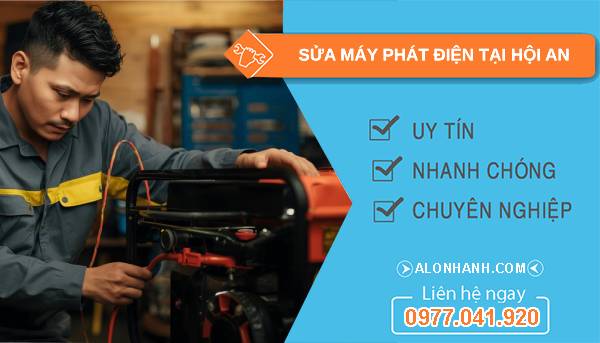 thợ sửa máy phát điện tại hội an giá rẻ