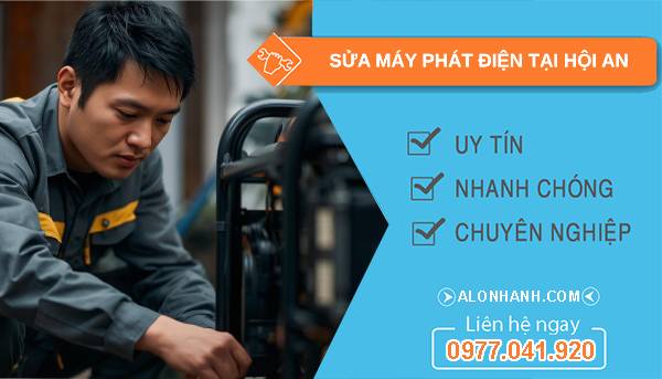 thợ sửa máy phát điện tại hội an uy tín