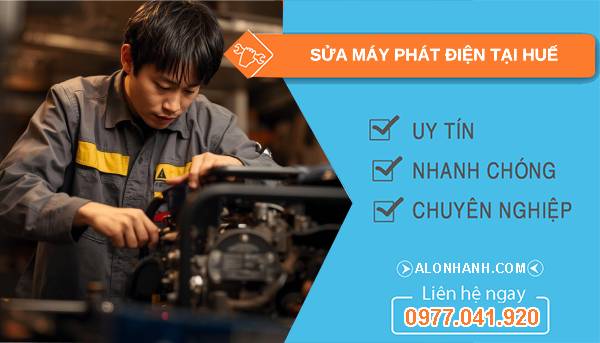 thợ sửa máy phát điện tại huế giá rẻ