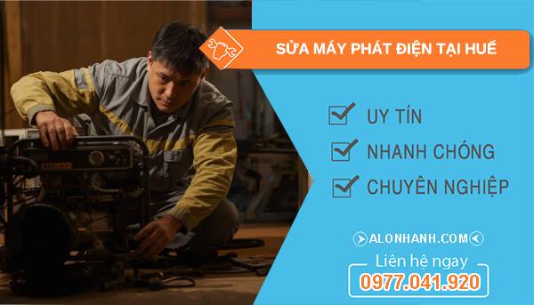 thợ sửa máy phát điện tại huế uy tín