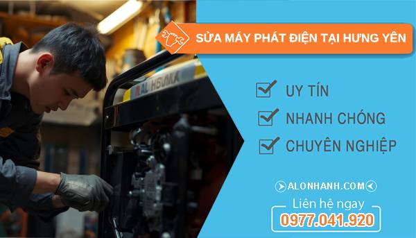 thợ sửa máy phát điện tại hưng yên uy tín