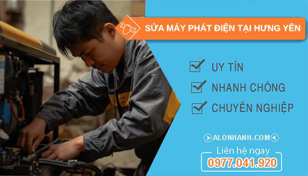 thợ sửa máy phát điện tại hưng yên