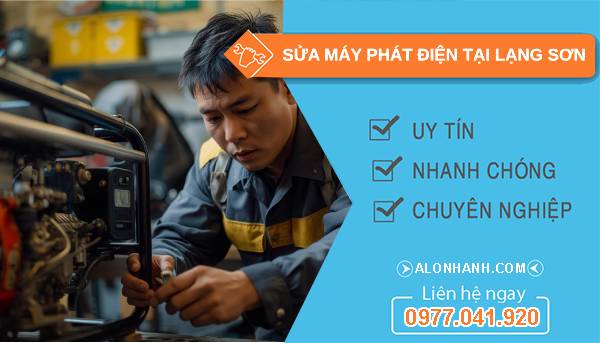 thợ sửa máy phát điện tại lạng sơn giá rẻ