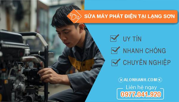 thợ sửa máy phát điện tại lạng sơn