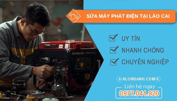 thợ sửa máy phát điện tại lào cai giá rẻ