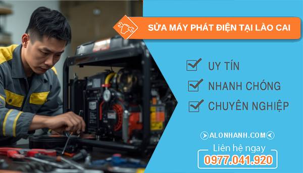 thợ sửa máy phát điện tại lào cai