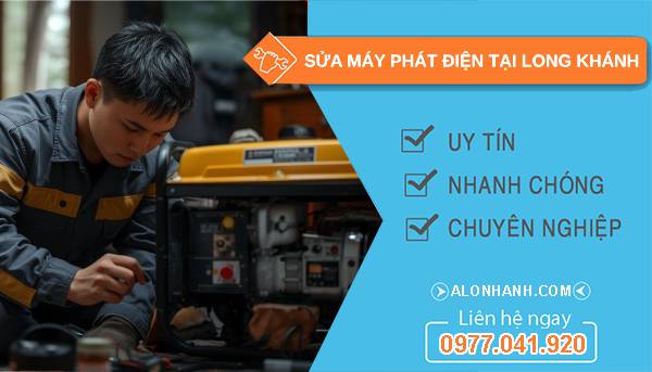 thợ sửa máy phát điện tại long khánh giá rẻ