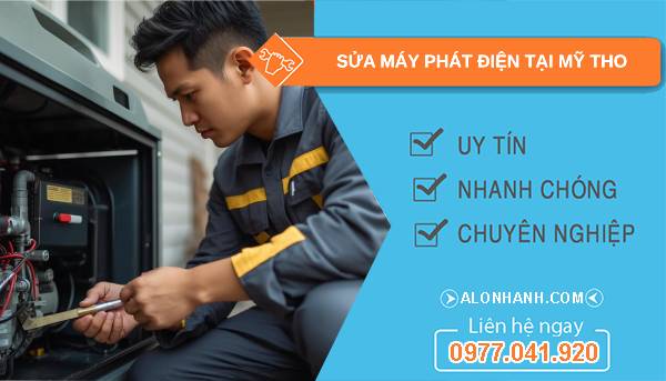 thợ sửa máy phát điện tại mỹ tho giá rẻ