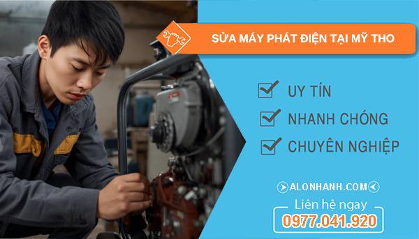 thợ sửa máy phát điện tại mỹ tho uy tín