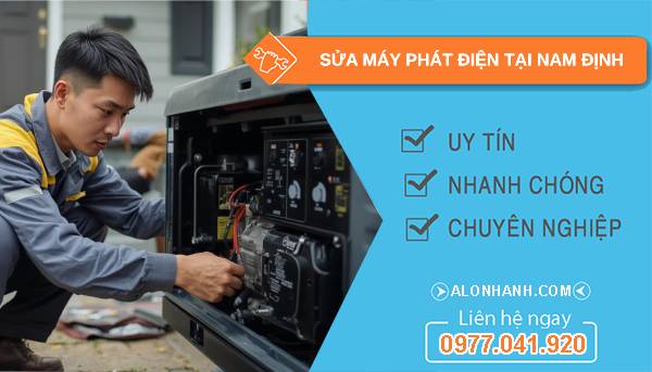 thợ sửa máy phát điện tại nam định uy tín