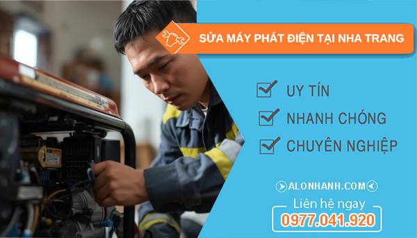 thợ sửa máy phát điện tại nha trang giá rẻ