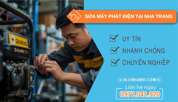 thợ sửa máy phát điện tại nha trang uy tín