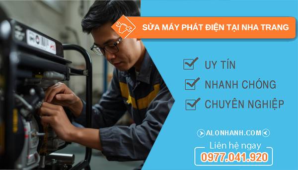 thợ sửa máy phát điện tại nha trang