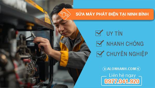 thợ sửa máy phát điện tại ninh bình