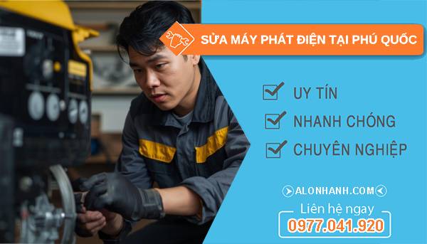 thợ sửa máy phát điện tại phú quốc uy tín