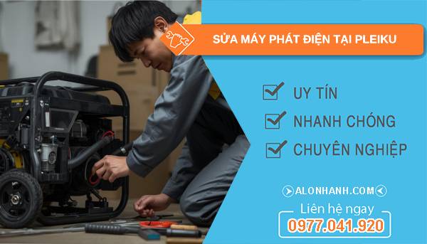thợ sửa máy phát điện tại pleiku uy tín