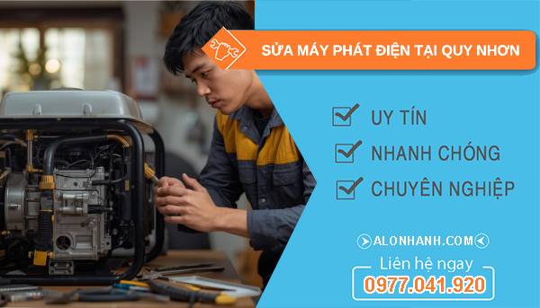 thợ sửa máy phát điện tại quy nhơn giá rẻ