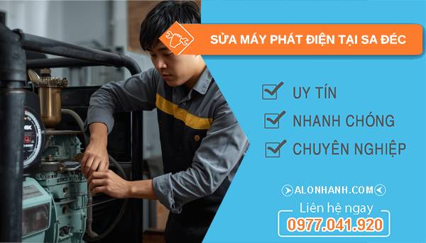 thợ sửa máy phát điện tại sa đéc uy tín