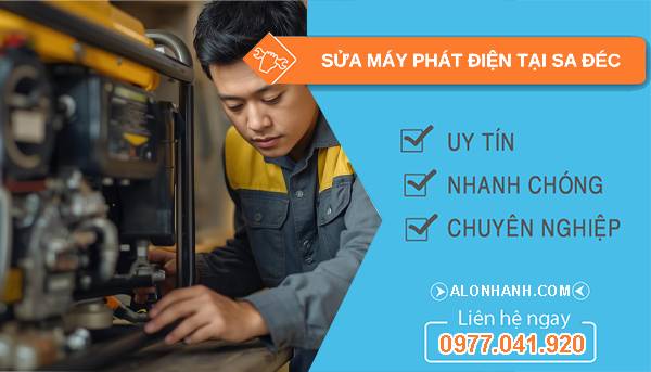 thợ sửa máy phát điện tại sa đéc