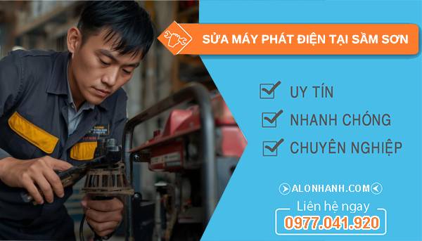 thợ sửa máy phát điện tại sầm sơn giá rẻ
