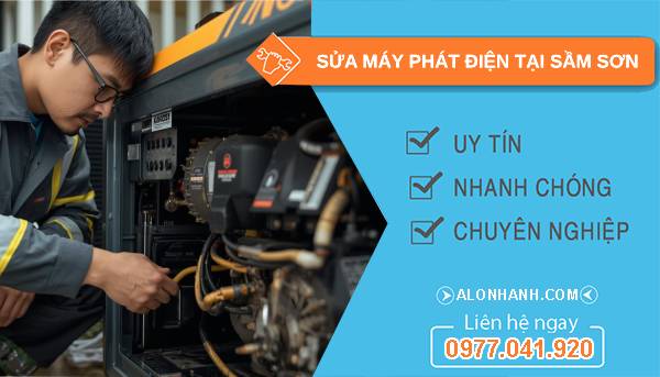 thợ sửa máy phát điện tại sầm sơn uy tín