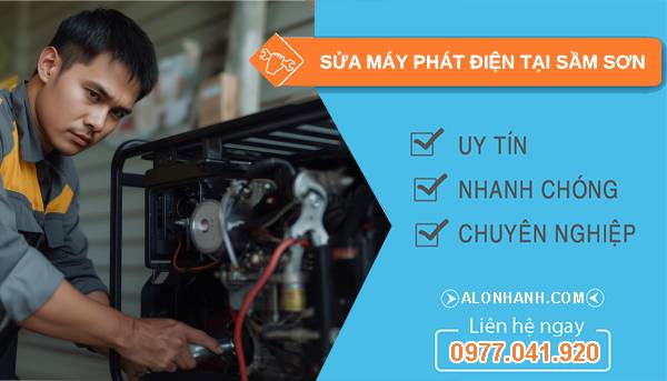 thợ sửa máy phát điện tại sầm sơn
