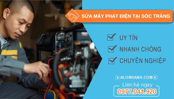 thợ sửa máy phát điện tại sóc trăng giá rẻ