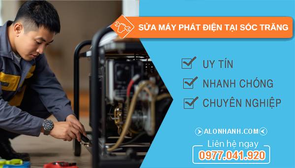 thợ sửa máy phát điện tại sóc trăng